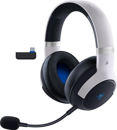 RAZER KAIRA PRO HYPERSPEED INALÁMBRICO 2.4 GHZ PARA PLAYSTATION 5 RZ04-04030200-R3U1 BLANCO